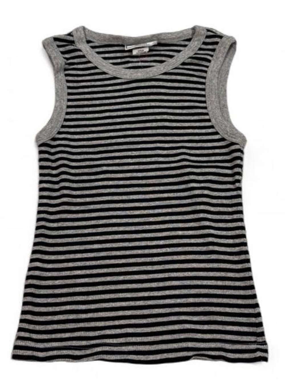 New 90’s vintage deadstock Hard Tail ribbed stripe tank top